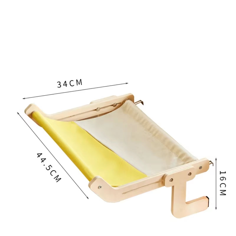 Cat Bed, Bedside, Cat Hammock, Hanging Cat Nest, Hanging Nest, Window Sill, Hammock, Cat Frame, Window, Balcony, Pet Supplies